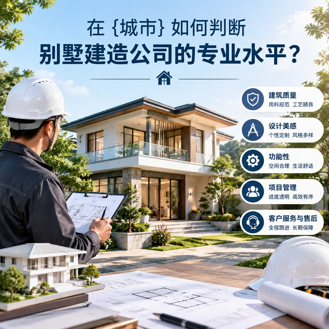 在 开阳 如何判断别墅建造公司的专业水平？