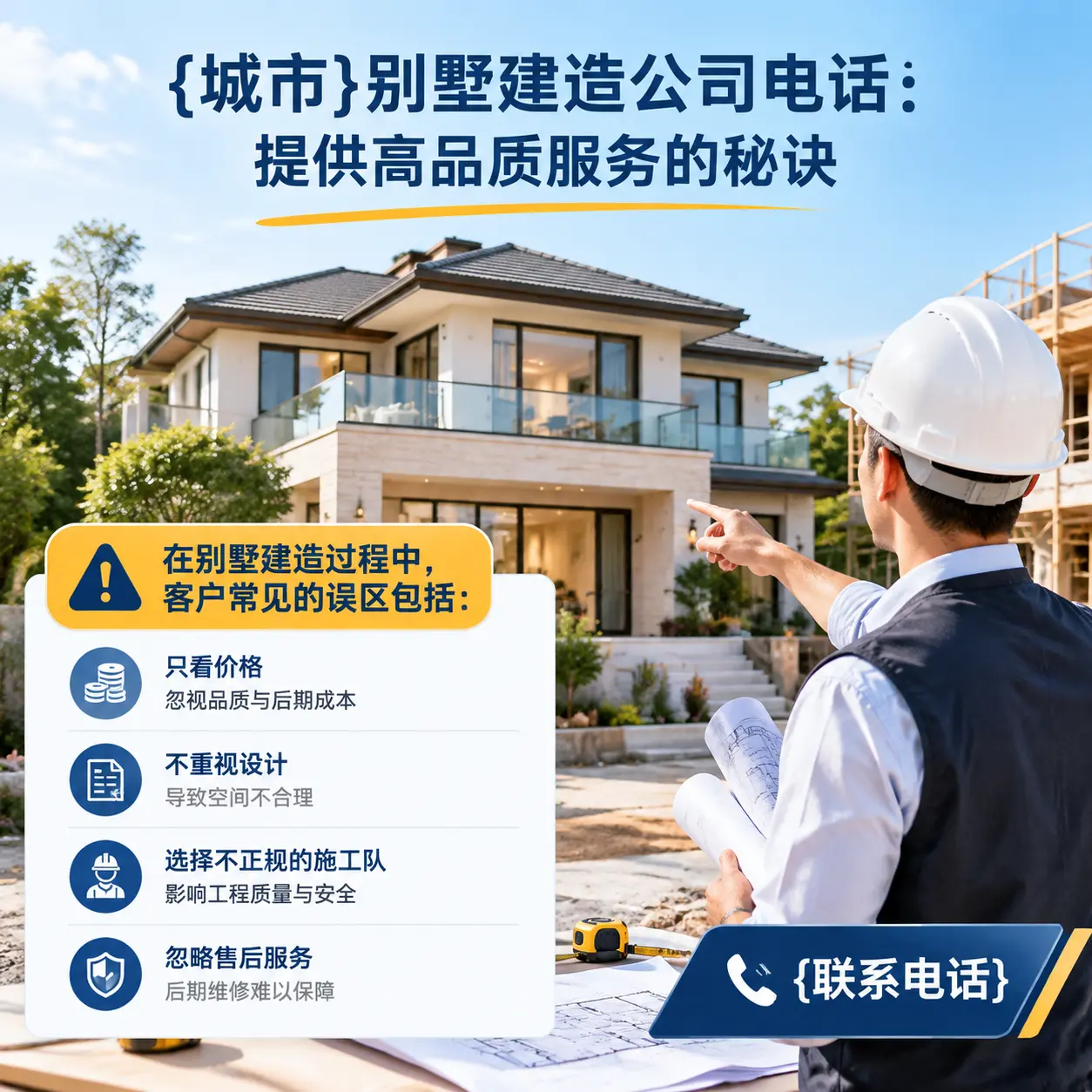 开阳别墅建造公司电话：提供高品质服务的秘诀