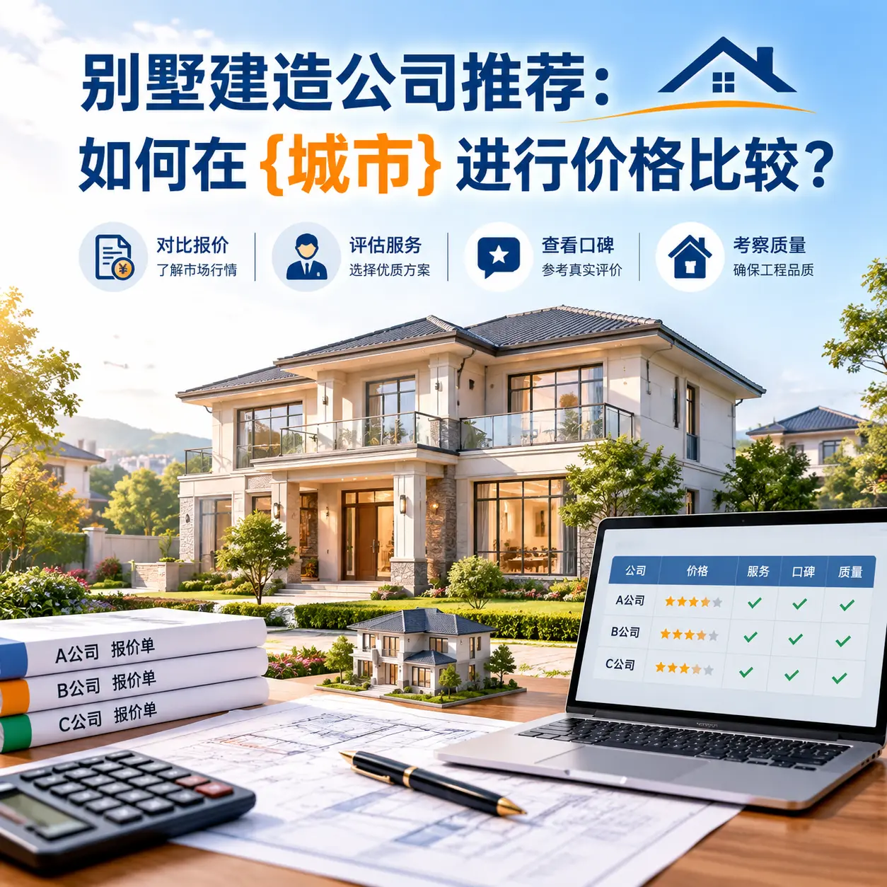 别墅建造公司推荐：如何在 开阳 进行价格比较？