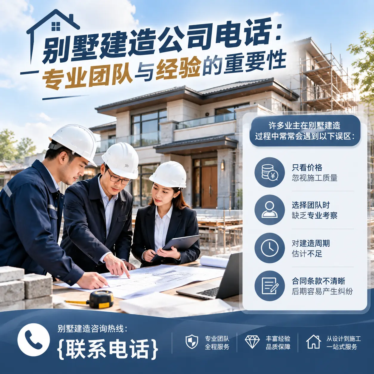 开阳别墅建造公司电话：专业团队与经验的重要性
