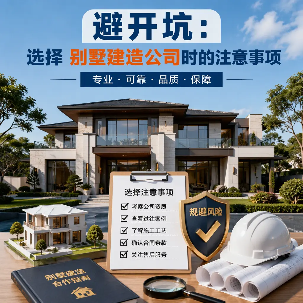 避开坑：选择 开阳 别墅建造公司时的注意事项