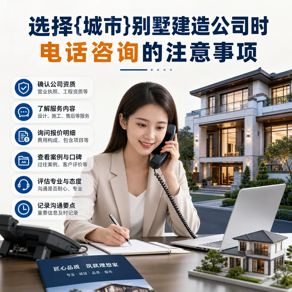 选择开阳别墅建造公司时，电话咨询的注意事项