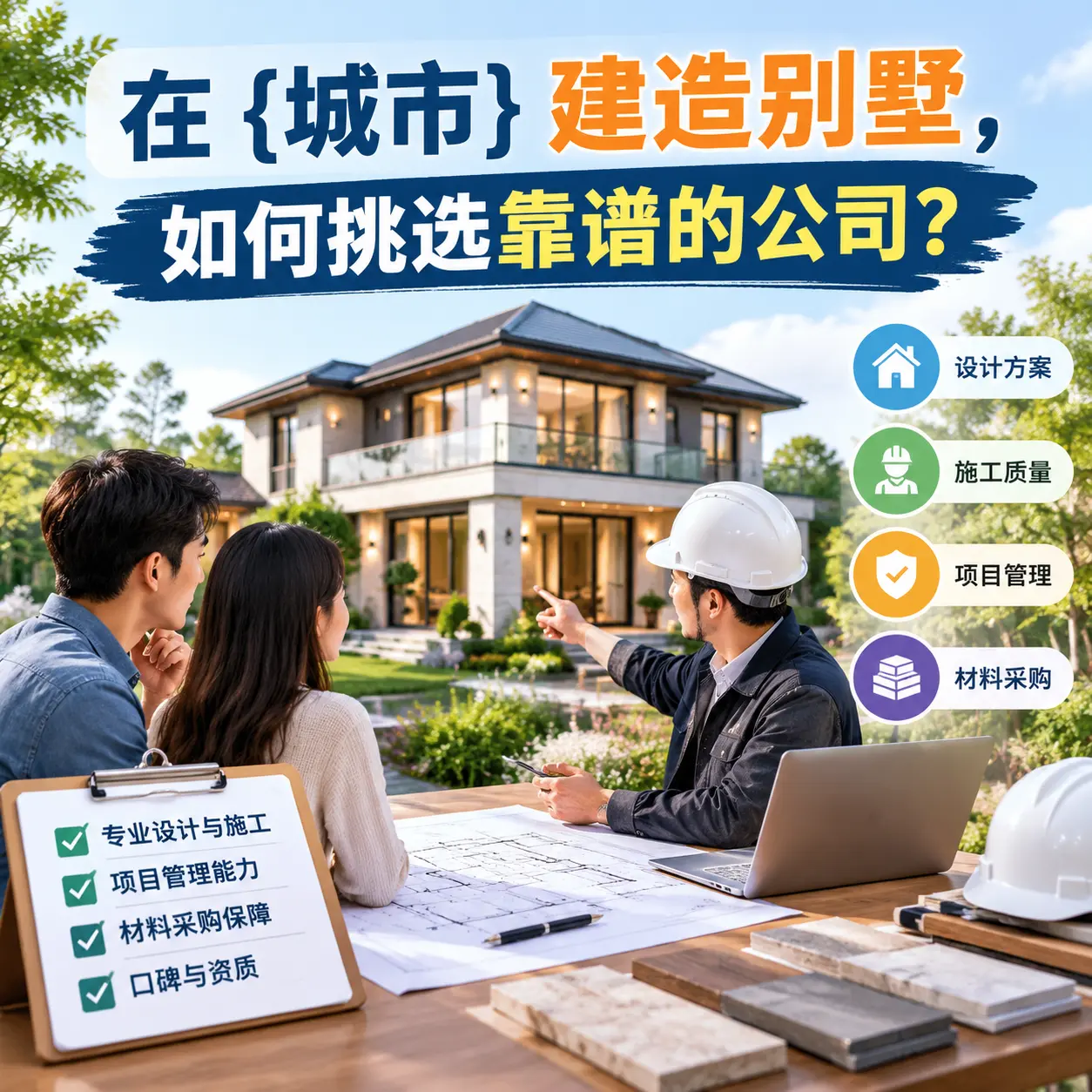 在 开阳 建造别墅，如何挑选靠谱的公司？