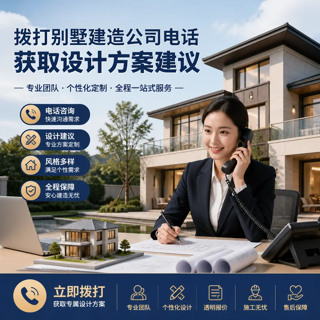 拨打开阳别墅建造公司电话，获取设计方案建议