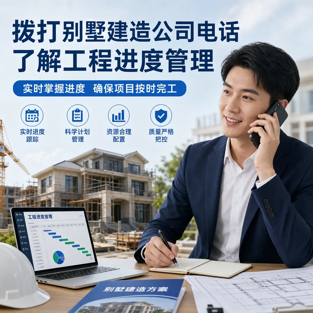 拨打开阳别墅建造公司电话，了解工程进度管理