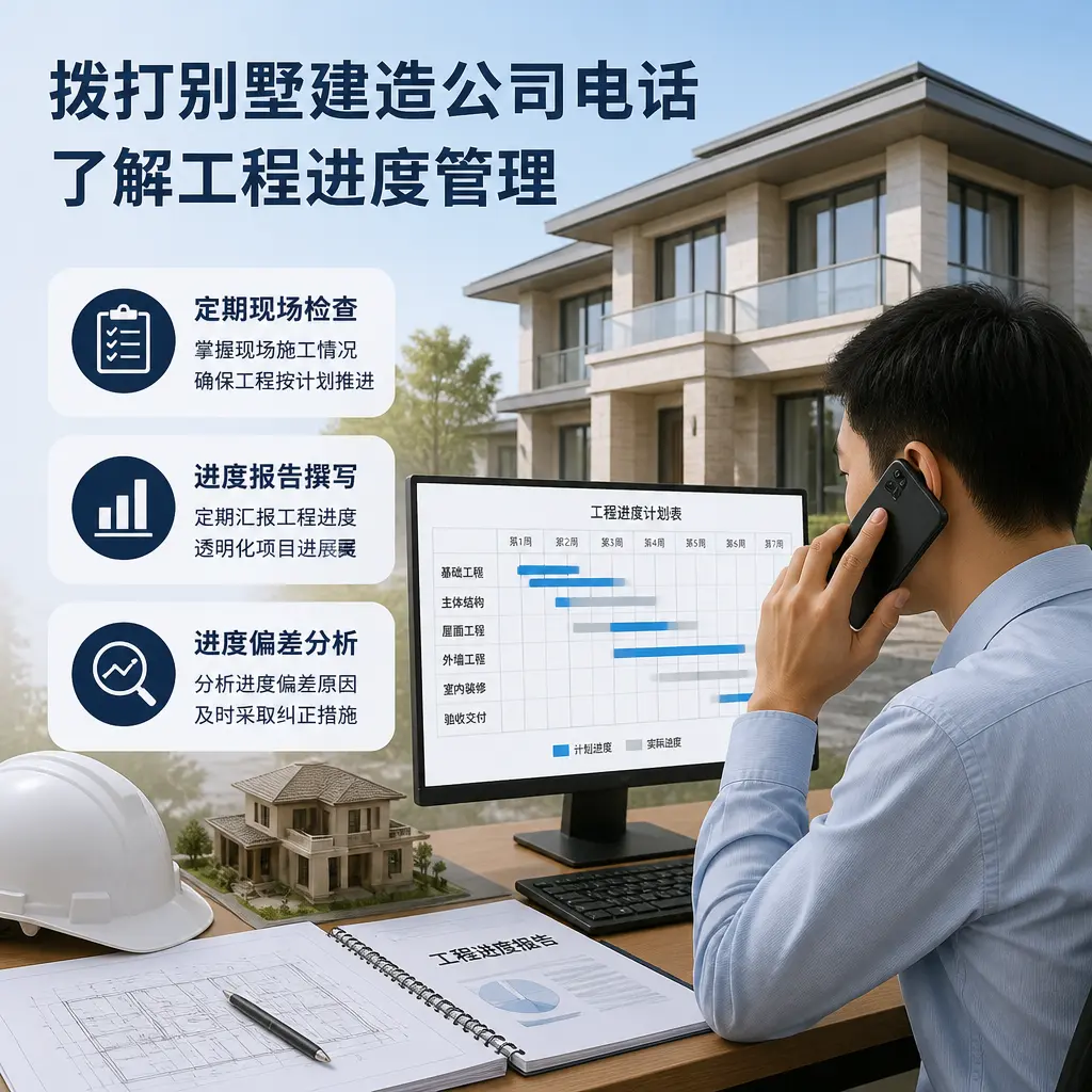 拨打开阳别墅建造公司电话，了解工程进度管理