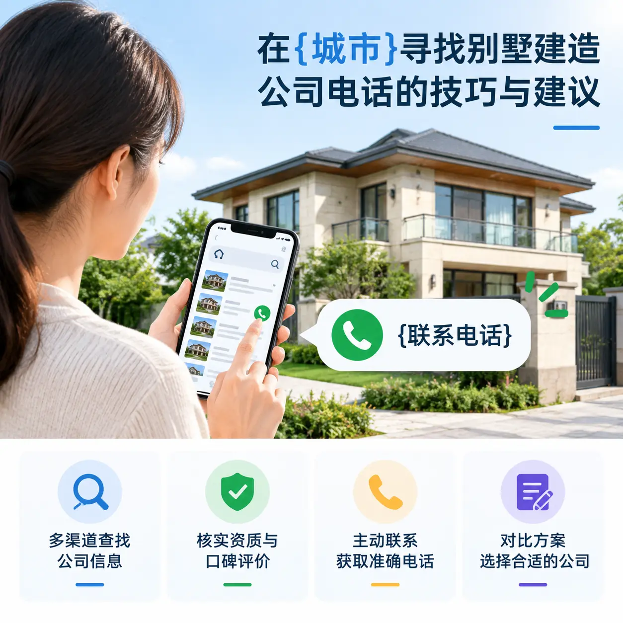 在开阳寻找别墅建造公司电话的技巧与建议