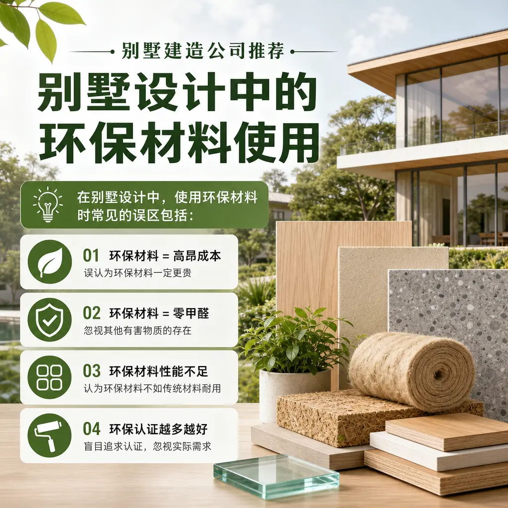 别墅建造公司推荐: 开阳 别墅设计中的环保材料使用