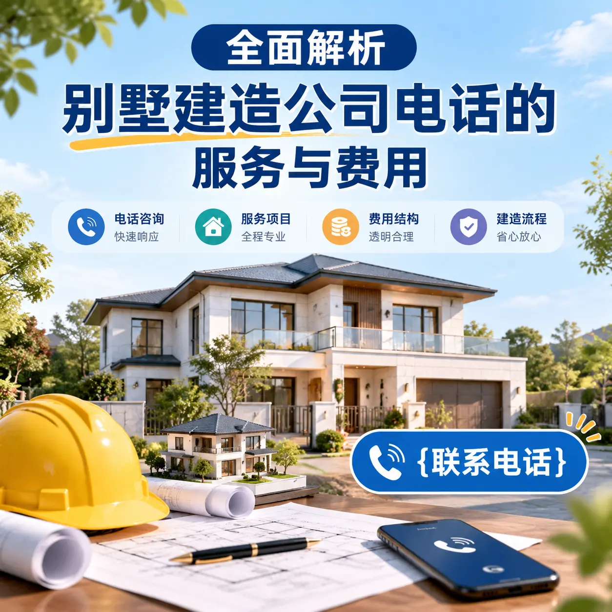 全面解析开阳别墅建造公司电话的服务与费用